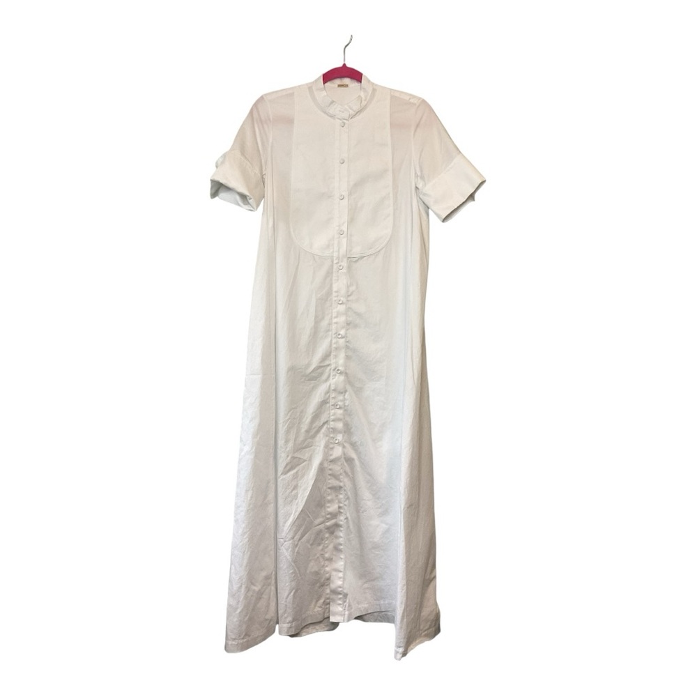 Women’s NWOT Adam Lippes white shirt dress, size 4